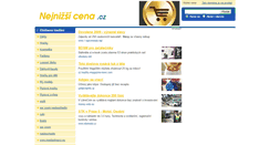 Desktop Screenshot of nejnizsicena.cz